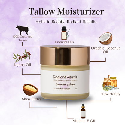 Lavender Lullaby Beef Tallow Moisturizer